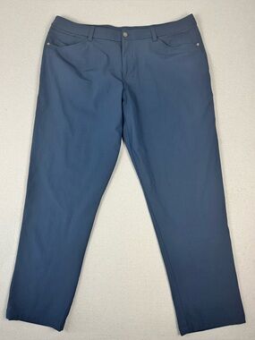 Lululemon Men’s ABC Classic-Fit 5 Pocket Warpstreme Pants In Navy Size 42x30